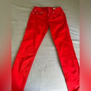 True religion skinny long jeans size 27